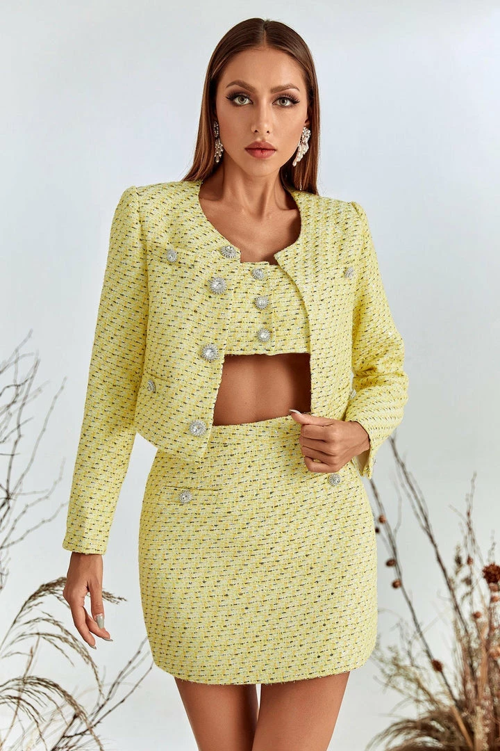 Bellabarnett Susie Weave Three Piece Set CLOTHING