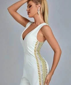 Bellabarnett Maty Embroidery Jumpsuit