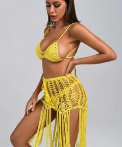 Bellabarnett CLOTHING Karla Crochet Bikini Set