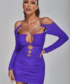 Bellabarnett Andrea Cutout Mini Bodycon Dress CLOTHING