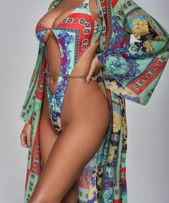 Bellabarnett Ankie Printed Swimwear Set CLOTHING