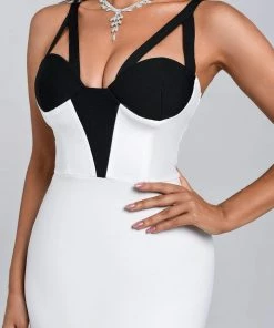 Tracking Damo Midi Bandage Dress CLOTHING