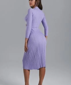 Bellabarnett Suki Long Sleeve Cutout Knit Dress