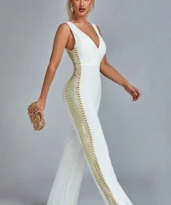 Bellabarnett Maty Embroidery Jumpsuit