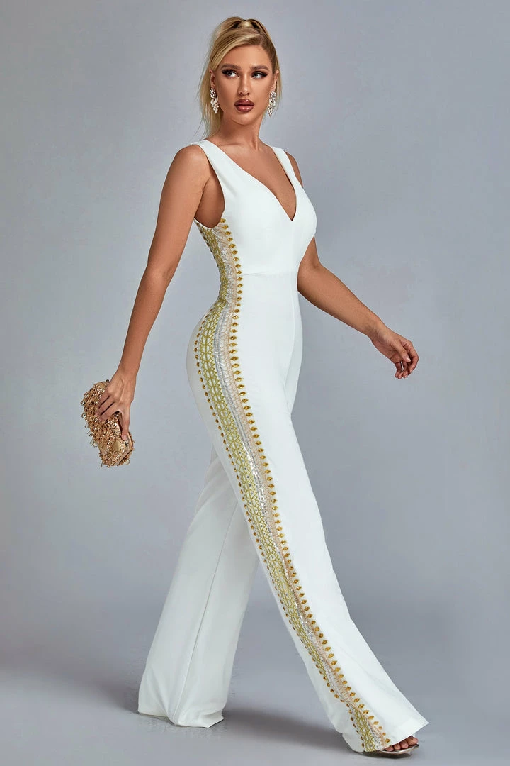 Bellabarnett Maty Embroidery Jumpsuit