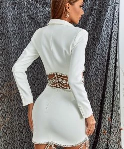 Bellabarnett CLOTHING Katherine Crystal Set - White