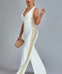 Bellabarnett Maty Embroidery Jumpsuit