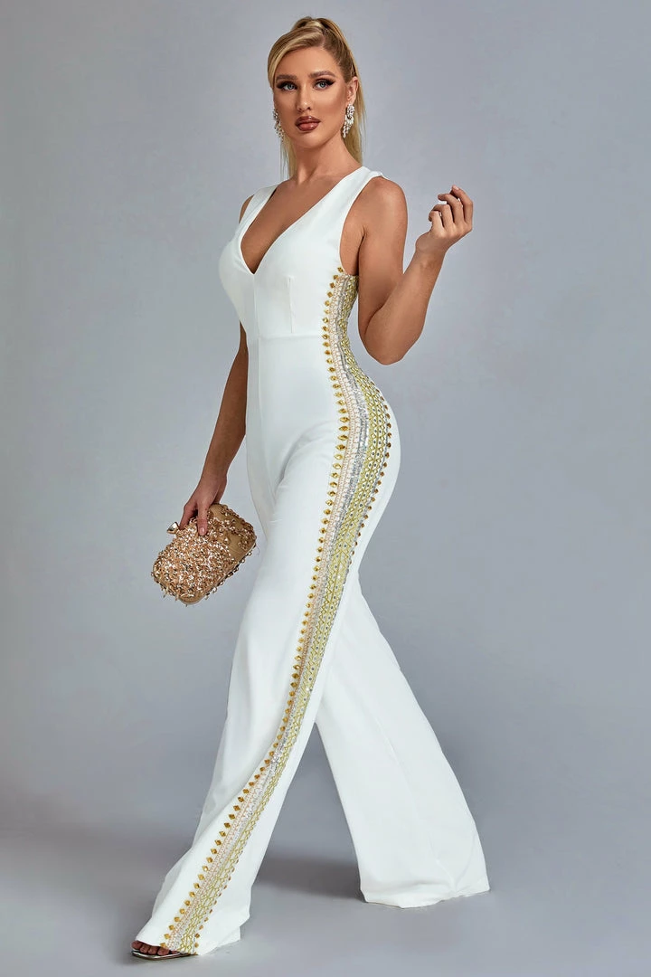 Bellabarnett Maty Embroidery Jumpsuit