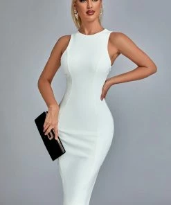 Bellabarnett Rianne Backless Mini Dress
