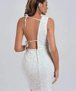 Tracking Josie Sequin Mini Dress CLOTHING