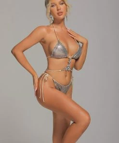 Bellabarnett Baia Sequin Diamonate Bikini CLOTHING