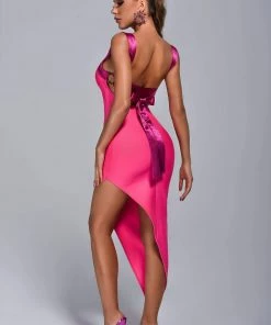 Bellabarnett CLOTHING Amour Backelss Midi Bandage Dress