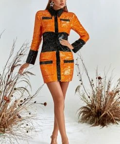 Bellabarnett Rania Sequin Blazer Dress