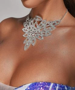 Bellabarnett CLOTHING Aracely Rhinestone Necklace