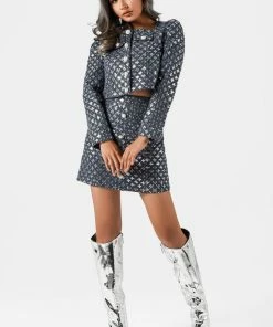 Bellabarnett Zehra Sequin Blazer Set