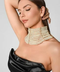 Bellabarnett Lila Pearl Layers Necklace