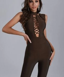 Bellabarnett Matilda Bandage Jumpsuit CLOTHING