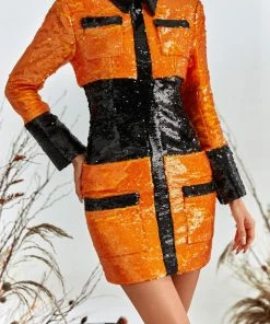 Bellabarnett Rania Sequin Blazer Dress