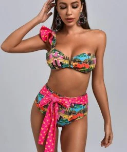 Bellabarnett Brice Tropical Printed Swimwear CLOTHING