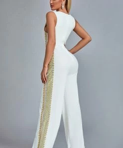 Bellabarnett Maty Embroidery Jumpsuit
