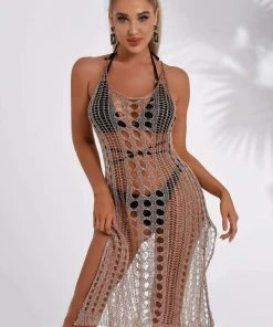 Bellabarnett Toira Metallic Bronze Beach Cover