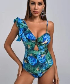 Bellabarnett CLOTHING Elliee Tropical Printed Swimwear