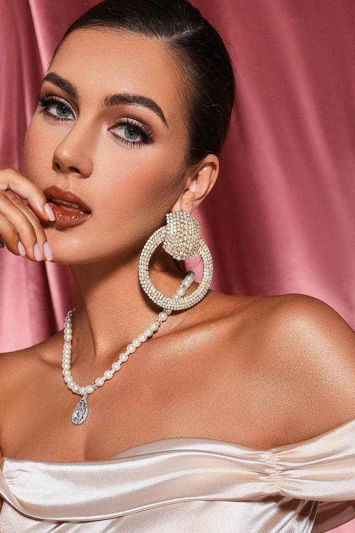 Bellabarnett Bernadette Diamonate Earrings - Gold