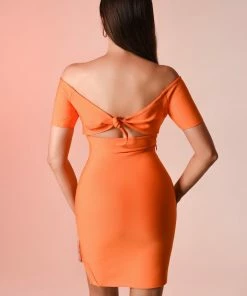 Bellabarnett Heer Cutout Mini Bandage Dress CLOTHING