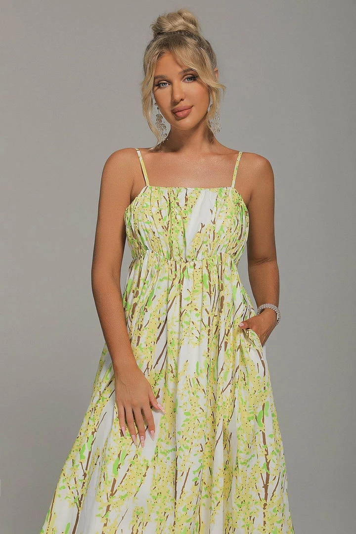 Tracking CLOTHING Ava Floral Printed Midi Dress