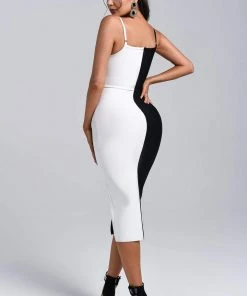 Bellabarnett Ugo Midi Bandage Dress