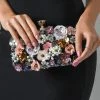 Bellabarnett Rex Floral Embroidery Clutch CLOTHING