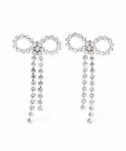 Bellabarnett Candice Rhinestone Earrings CLOTHING