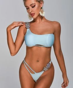 Bellabarnett Willa Diamonate Bikini - Blue