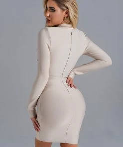 Bellabarnett CLOTHING Hilary Mini Bandage Blazer Dress