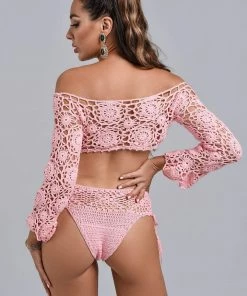 Tracking Sammy Crochet Sunsuit Set