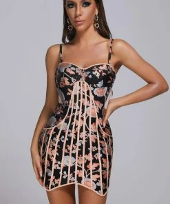 Bellabarnett CLOTHING Brandon Jacquard Mini Dress