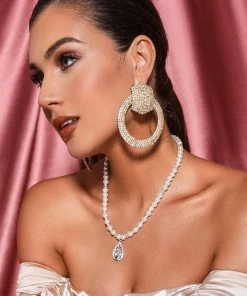 Bellabarnett Bernadette Diamonate Earrings - Gold