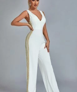 Bellabarnett Maty Embroidery Jumpsuit