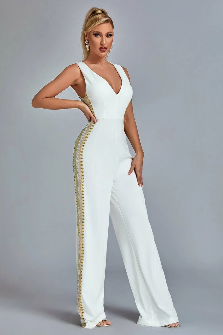 Bellabarnett Maty Embroidery Jumpsuit