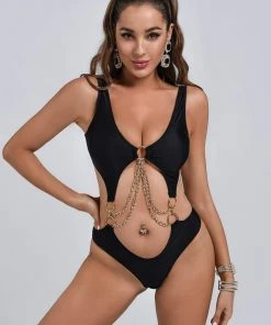 Tracking Lola Golden Chain Swimwear