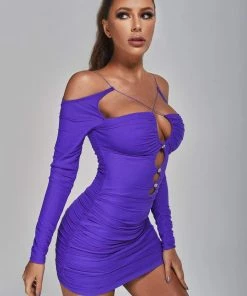 Bellabarnett Andrea Cutout Mini Bodycon Dress CLOTHING