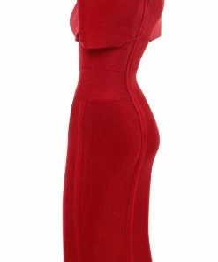 Bellabarnett Marta Dress - Red CLOTHING