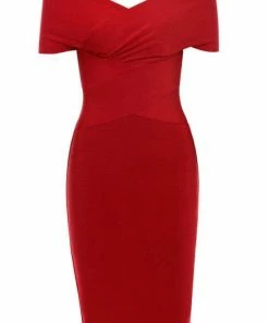 Bellabarnett Marta Dress - Red CLOTHING