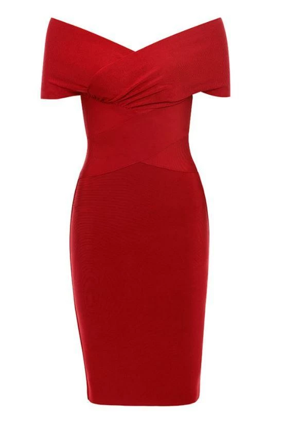 Bellabarnett Marta Dress - Red CLOTHING