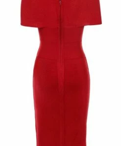 Bellabarnett Marta Dress - Red CLOTHING