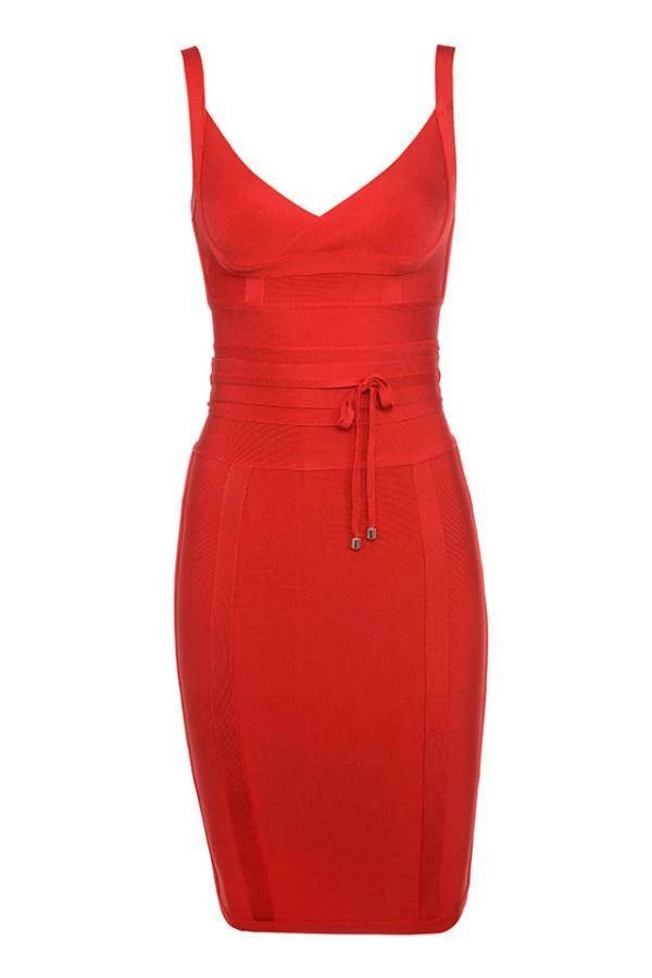 Bellabarnett Stella Dress - Red CLOTHING