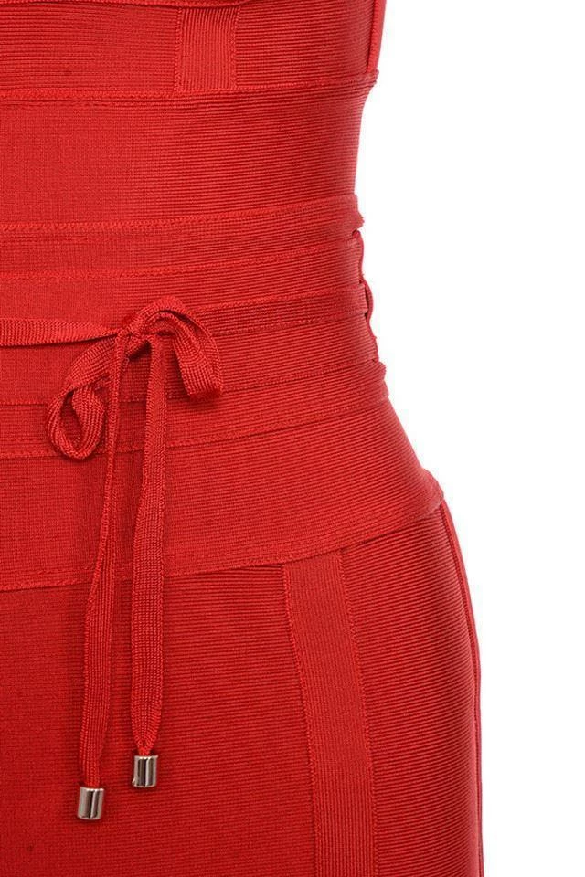 Bellabarnett Stella Dress - Red CLOTHING